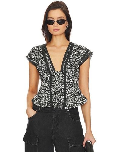 Free People Landy top - Negro