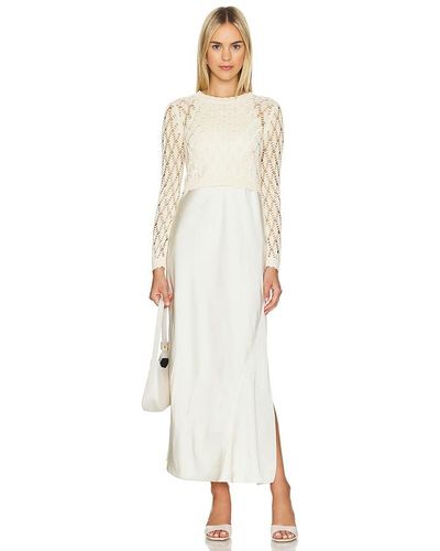 AllSaints Erin Dress - White