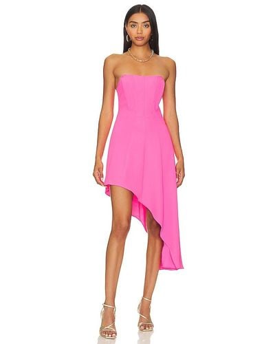 Amanda Uprichard Muse Dress - Pink