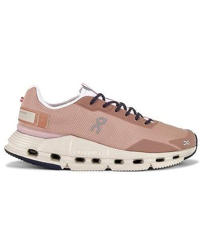On Shoes Cloudnova Form Sneaker - Pink