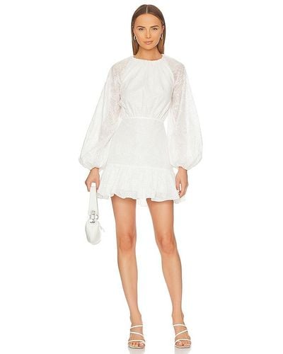 Significant Other Zofia Mini Dress - White