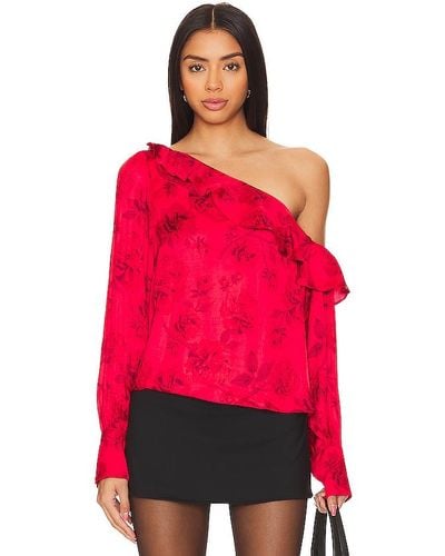 Free People Blusa these nights - Rojo