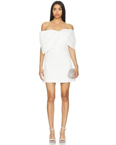 Rachel Gilbert Kace Mini Dress - White