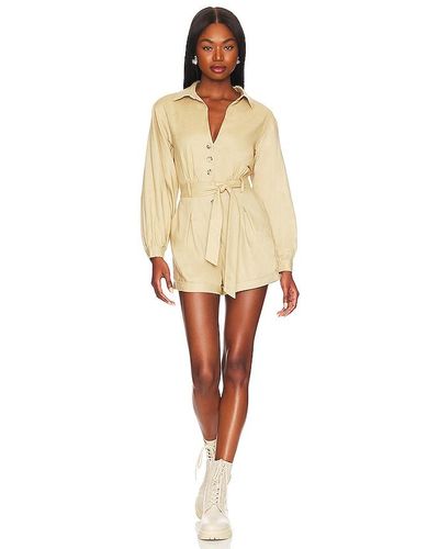 MAJORELLE Ameera Romper - Natural