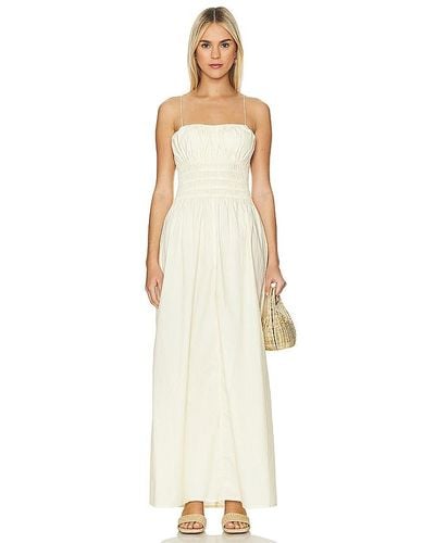 Faithfull The Brand Baia Maxi Dress - White