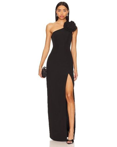 Lovers + Friends Petra Gown - Black