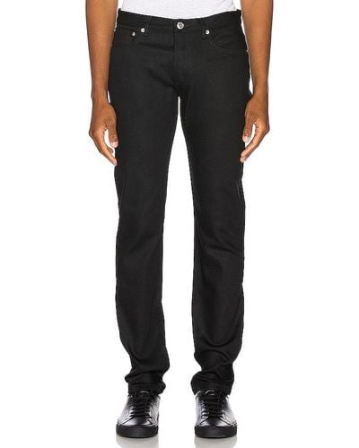 A.P.C. Petite standard straight leg jeans - Negro