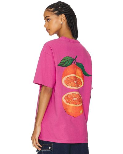 Damson Madder Grapefruit Tシャツ - ピンク