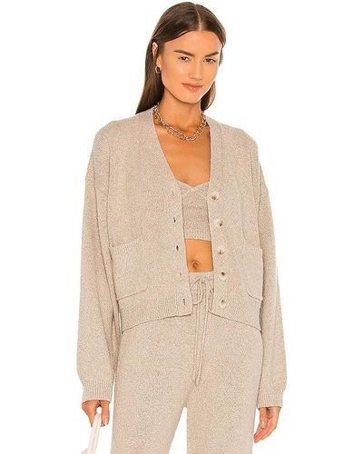 JoosTricot Speckled Cardigan - Natural