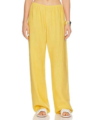 DONNI. Simple Pant - Yellow