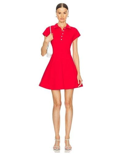 Caroline Constas Maia mini dress - Rojo