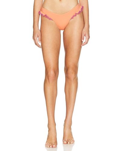 Seafolly High Cut Rio Bikini Bottom - Multicolor