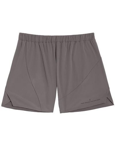 On Shoes X Post Archive Facti (paf) Shorts - Grey