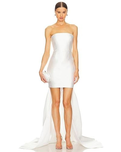 Solace London Neva Mini Dress - White