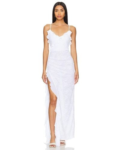 Nbd Anila Maxi Dress - White