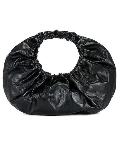 Alexander Wang Large Crescent Shoulder Bag - Black