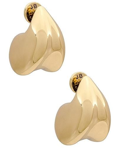 Jenny Bird Nouveaux Puff Earrings - Metallic