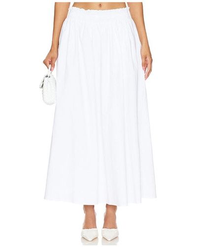 Tularosa Donna Maxi Skirt - White