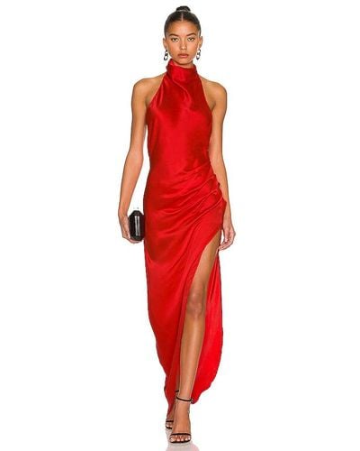 Amanda Uprichard X Revolve Samba Gown - Red