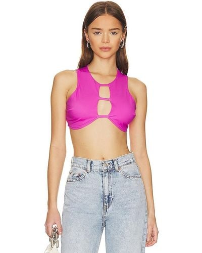 OW Collection Carla Top - Purple