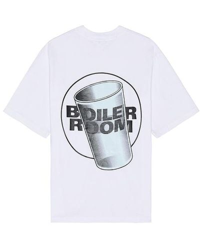 BOILER ROOM Camiseta - Blanco