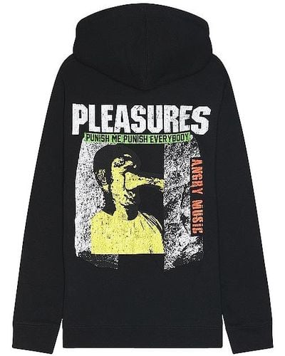 Pleasures Punish Hoodie - Black