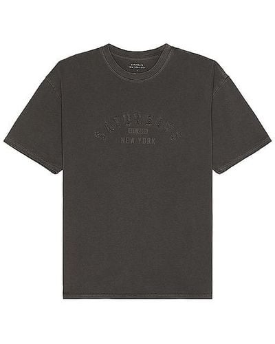 Saturdays NYC Camiseta - Negro