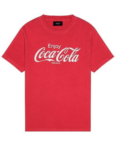 Rolla's Enjoy Coca Cola Logo Tee - Red
