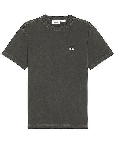 Obey SHIRTKLEIDER - Schwarz