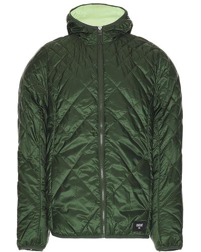 Rhone Tundra Quilted Hooded Jacket - Green