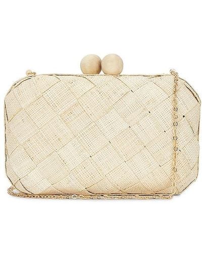 Poolside The Island Clutch - Natural