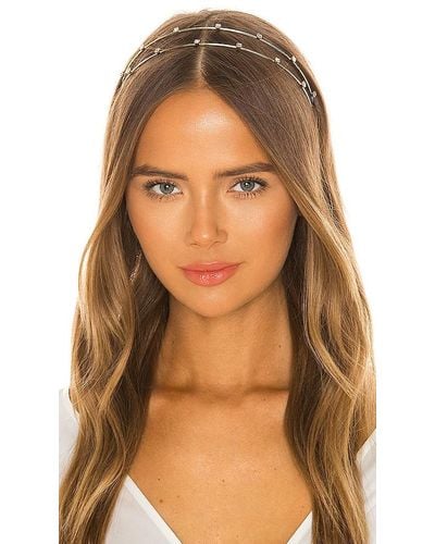 Ettika Rhinestone Headband - Brown