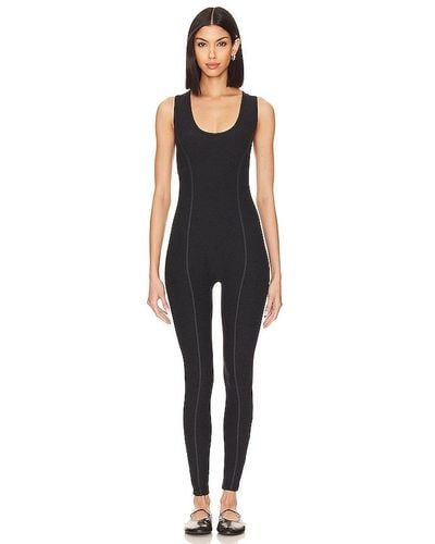 Year Of Ours JUMPSUIT STRETCH - Schwarz
