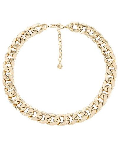 BaubleBar Michaela Curb Chain Necklace - White