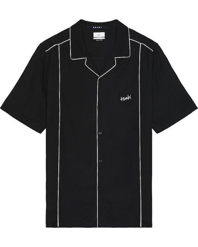 Ksubi ボタンダウンシャツ - ブラック