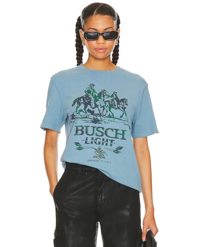 Junk Food Busch Light Tシャツ - ブルー