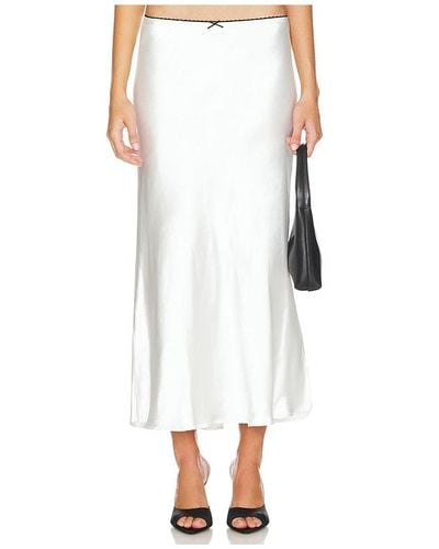 Lioness Enigmatic Maxi Skirt - White