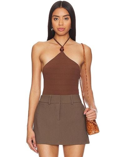 Significant Other Charlie Bodysuit - Brown