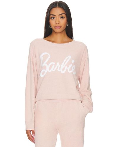 Barefoot Dreams Cozychic Ultra Lite Barbie Pullover - ピンク