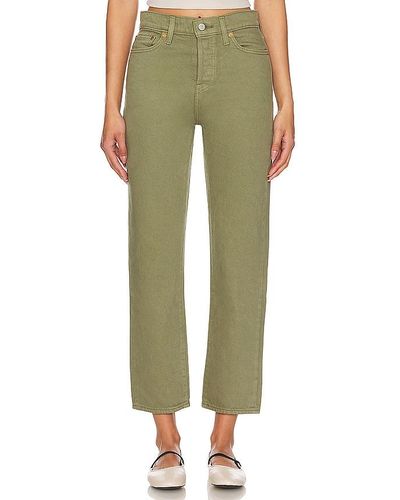 Levi's Wedgie Straight - Green