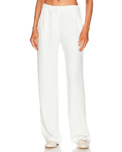 Amanda Uprichard Pantalones wallace - Blanco