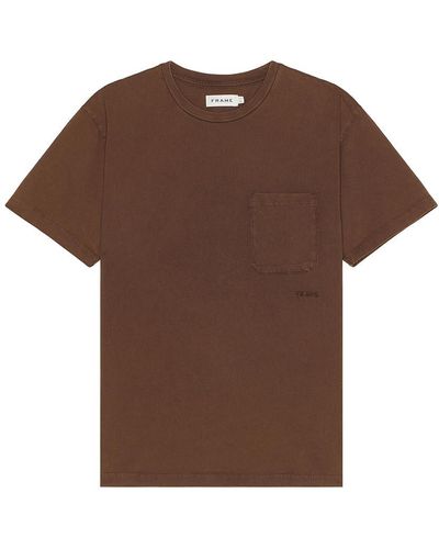 FRAME Tシャツ - ブラウン