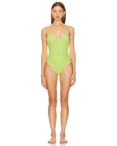 Lovers + Friends Fauna One Piece - Yellow