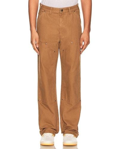 Dickies Double Front Duck Trousers - Brown