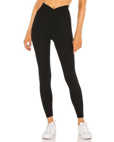 Year Of Ours Veronica Ribbed Legging - Black