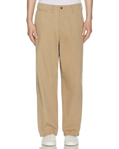 Beams Plus Mil Trousers Twill - Natural