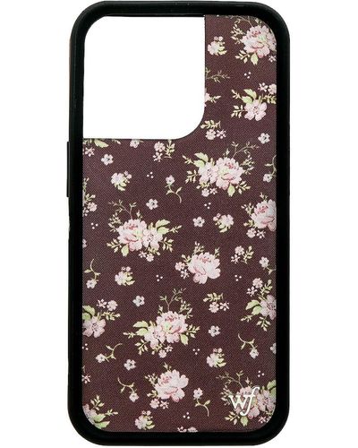 Wildflower Iphone 14 Pro Case - ブラウン