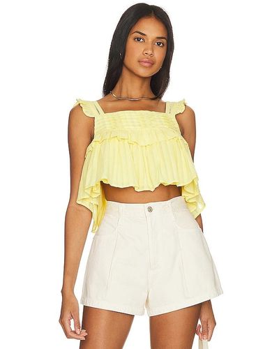 Tularosa Amora Top - Jaune