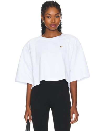 Fiorucci Cropped Padded T-shirt - ホワイト