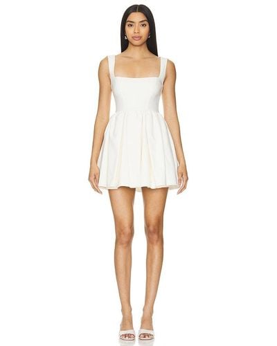 LPA Giovanna Mini Dress - White